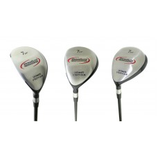 AGXGOLF Men's DYNAFLITE 7 Fairway Wood: LEFT HAND, FREE HEAD COVER, GRAPHITE